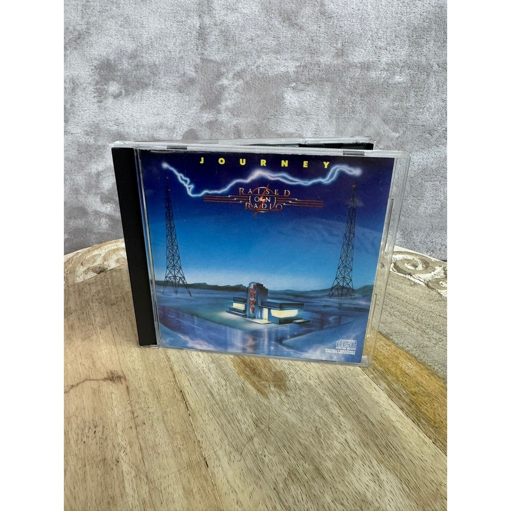 Journey Raised on Radio‎ CD 1985 Classic Rock Album